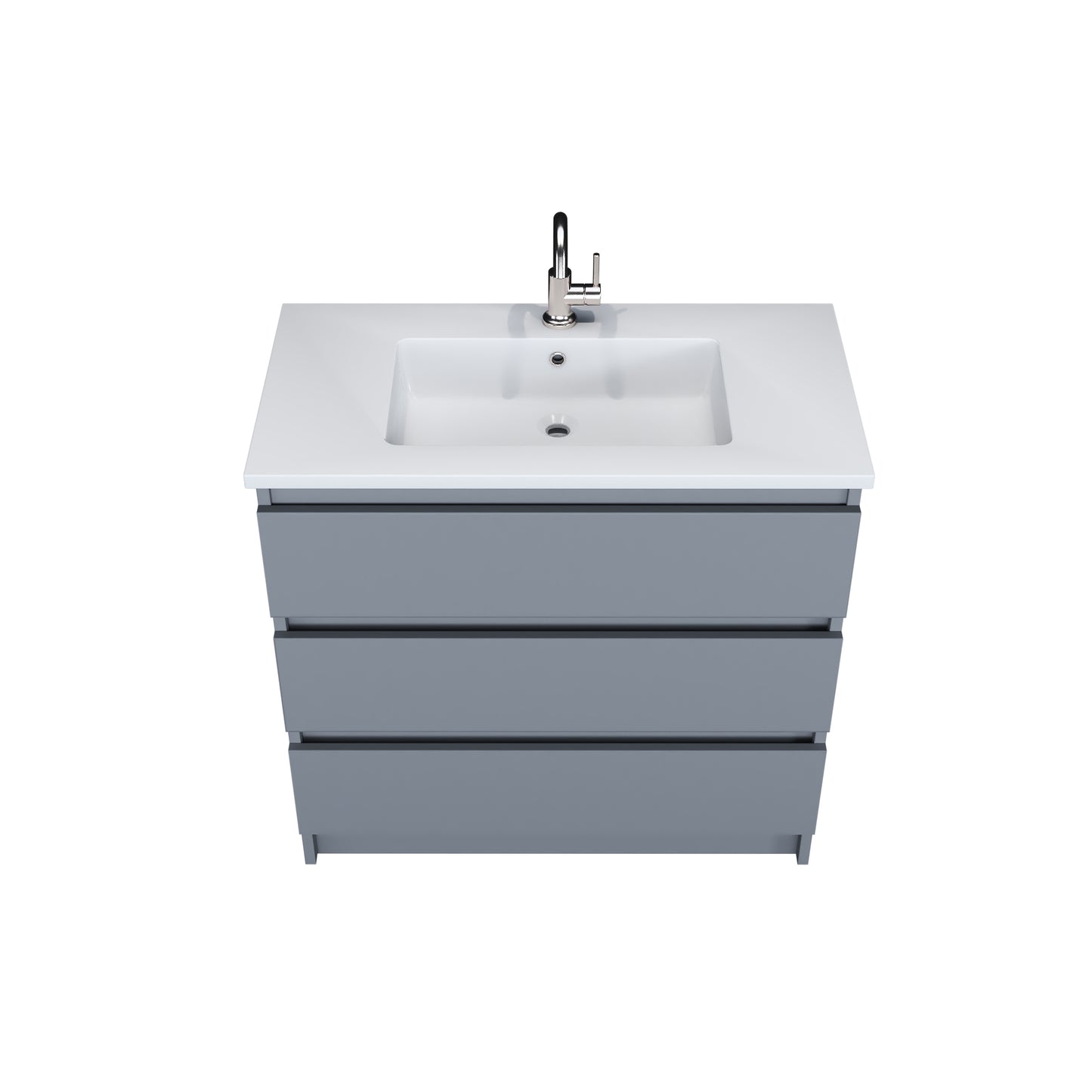 Pepper 36" Bathroom Vanity with integrated counter top