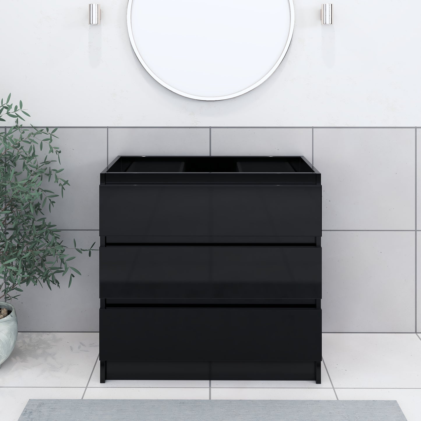 Pepper 36" Bathroom Vanity Cabinet Only