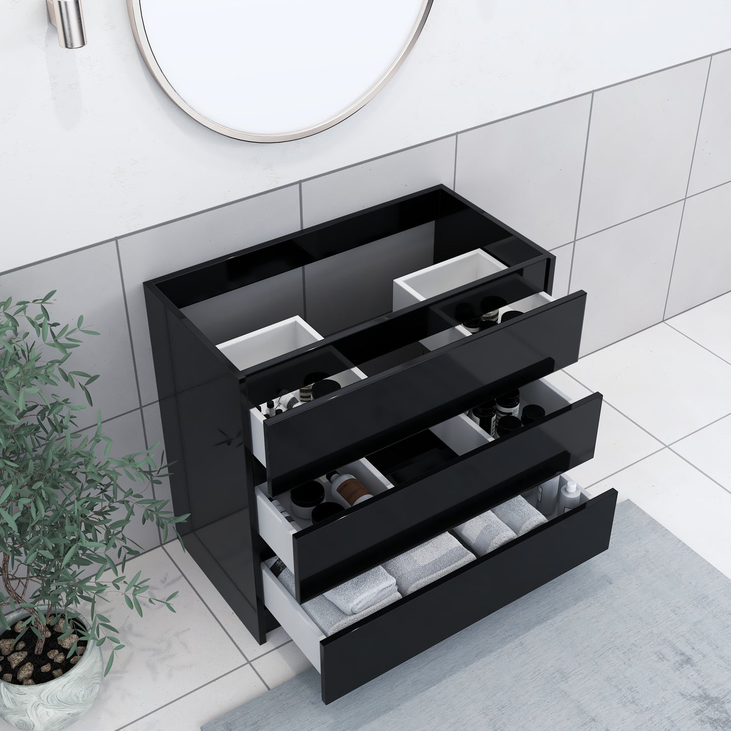Pepper 36" Bathroom Vanity Cabinet Only
