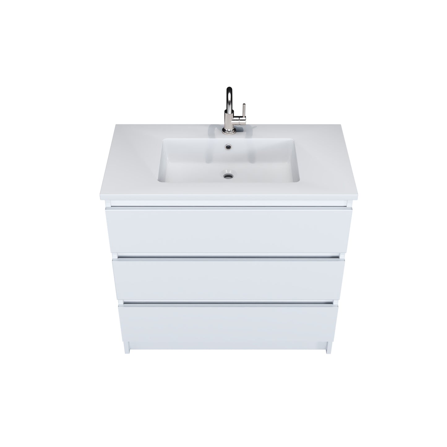 Pepper 36" Bathroom Vanity with integrated counter top