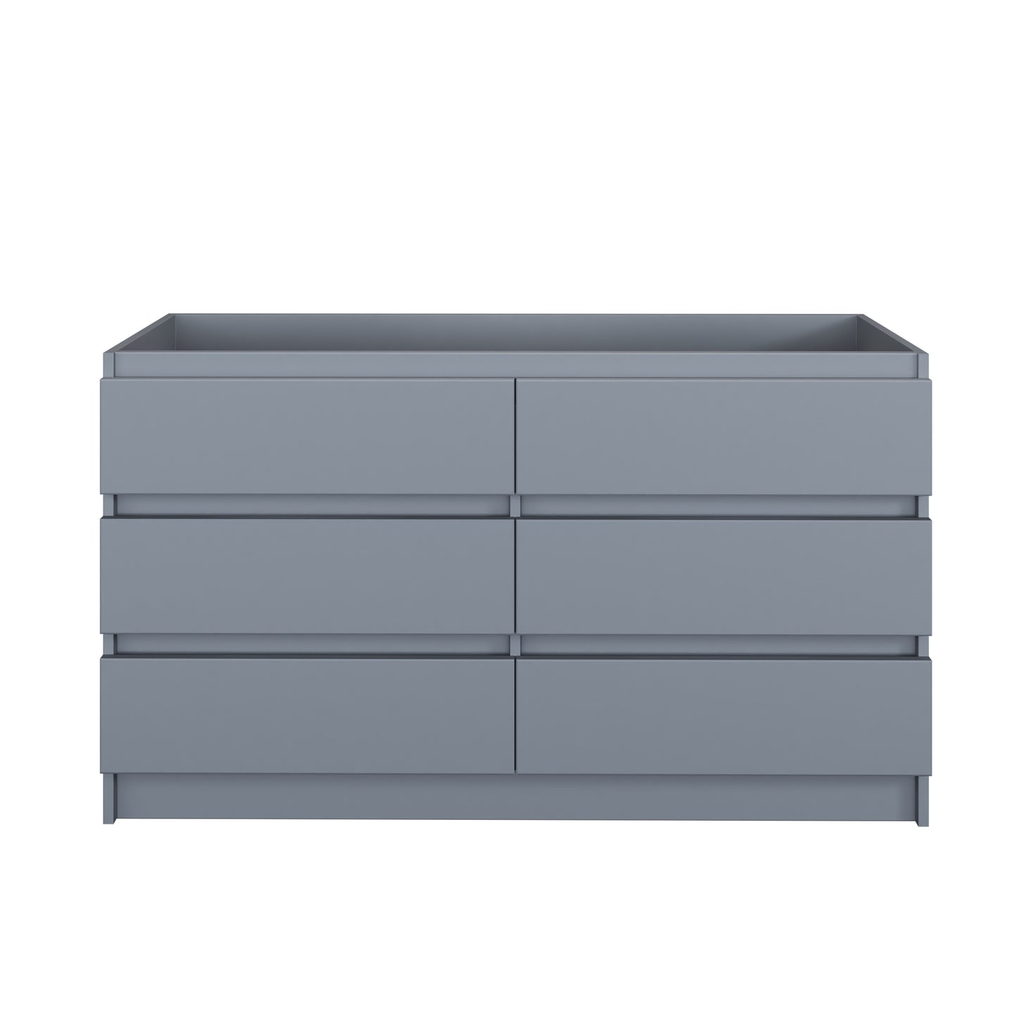 Pepper 60" Double Sink Bathroom Vanity Cabinet Only