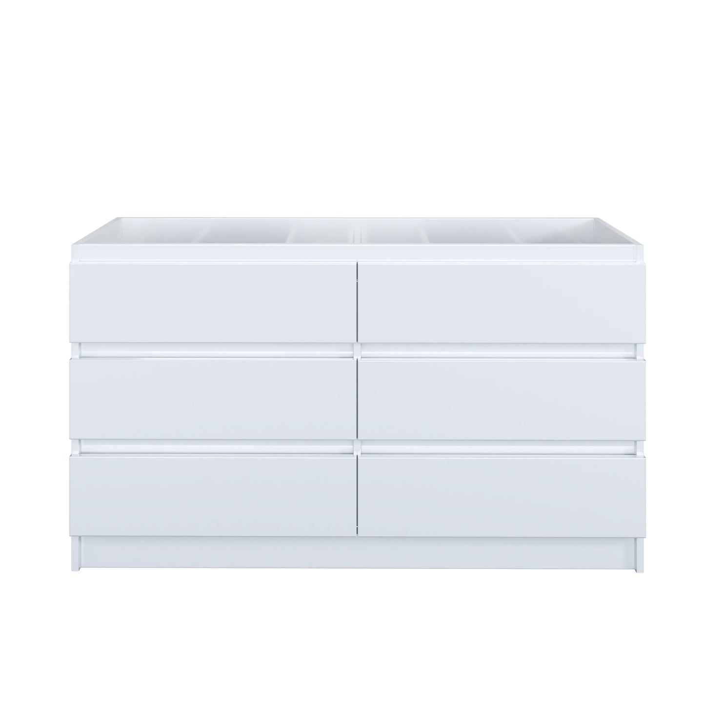 Pepper 60" Double Sink Bathroom Vanity Cabinet Only