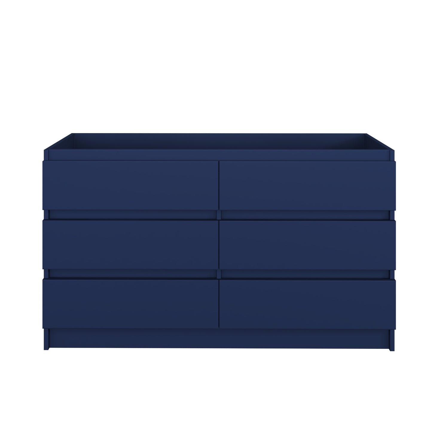 Pepper 60" Double Sink Bathroom Vanity Cabinet Only