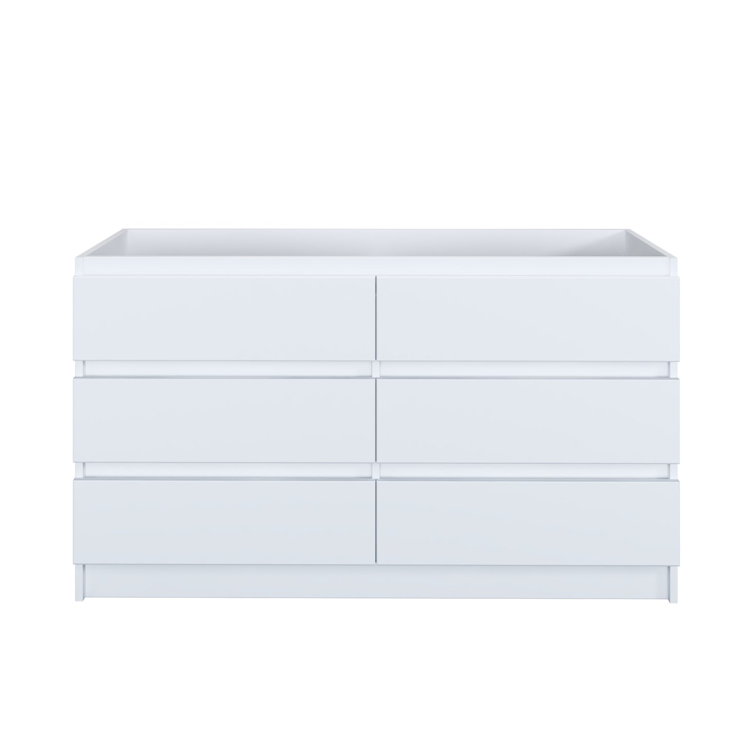 Pepper 60" Double Sink Bathroom Vanity Cabinet Only