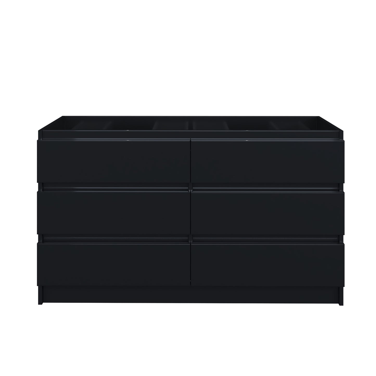 Pepper 60" Double Sink Bathroom Vanity Cabinet Only