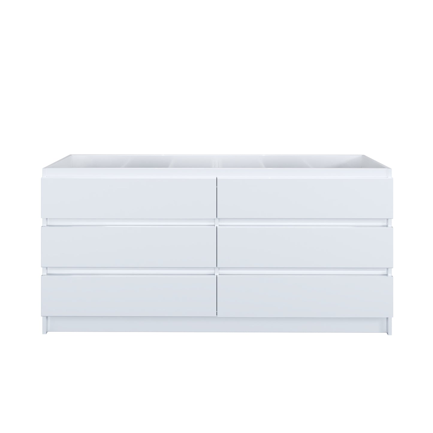 Pepper 72" Double Sink Bathroom Vanity Cabinet Only