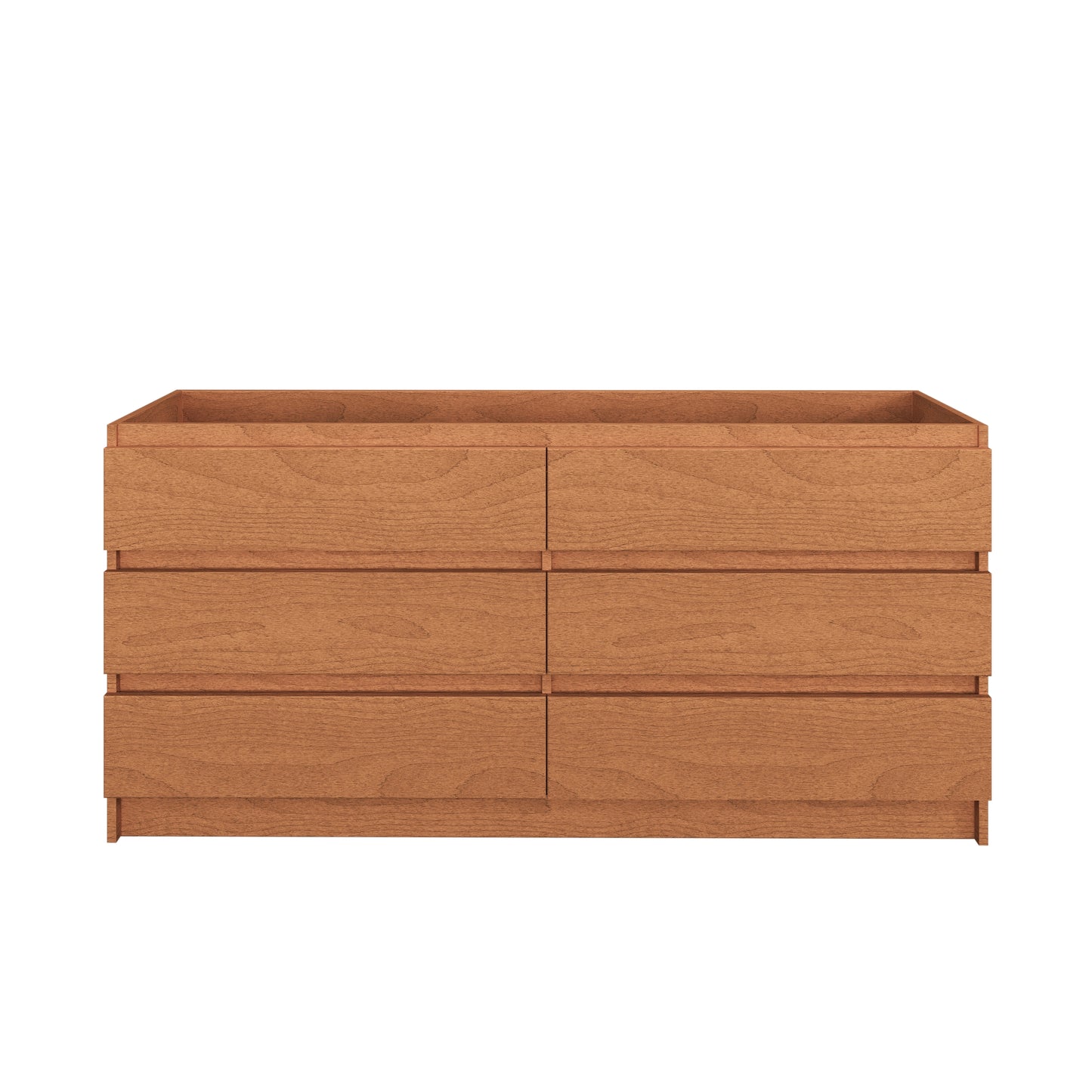 Pepper 72" Double Sink Bathroom Vanity Cabinet Only