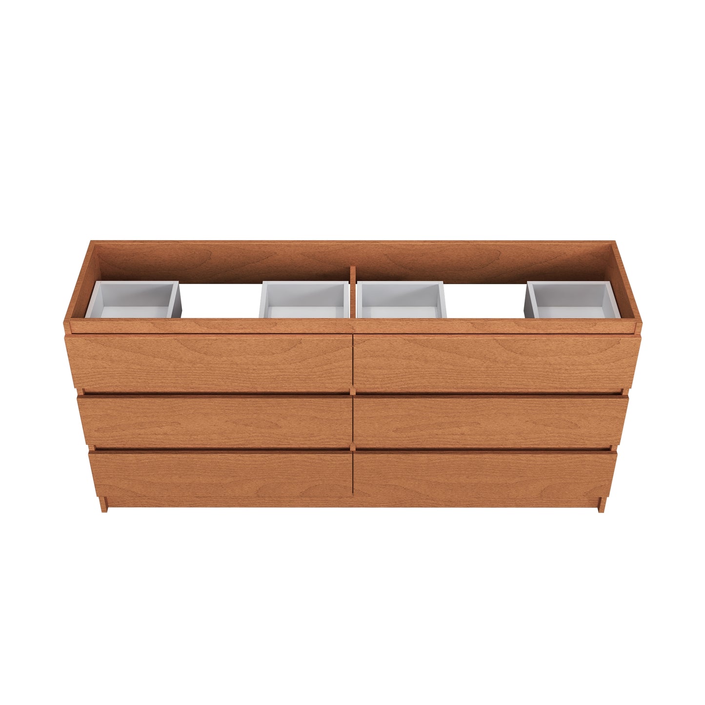 Pepper 72" Double Sink Bathroom Vanity Cabinet Only