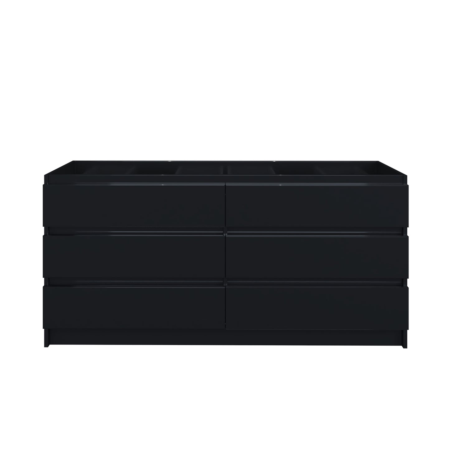 Pepper 72" Double Sink Bathroom Vanity Cabinet Only