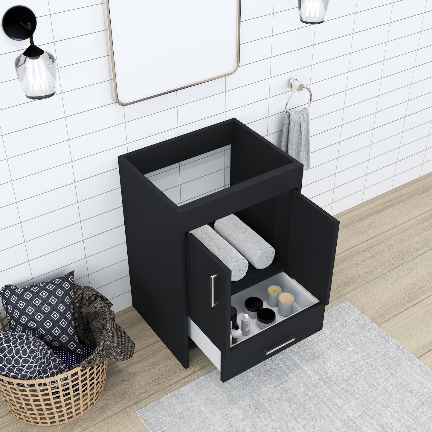 Rio 24" Bathroom Vanity Cabinet Only