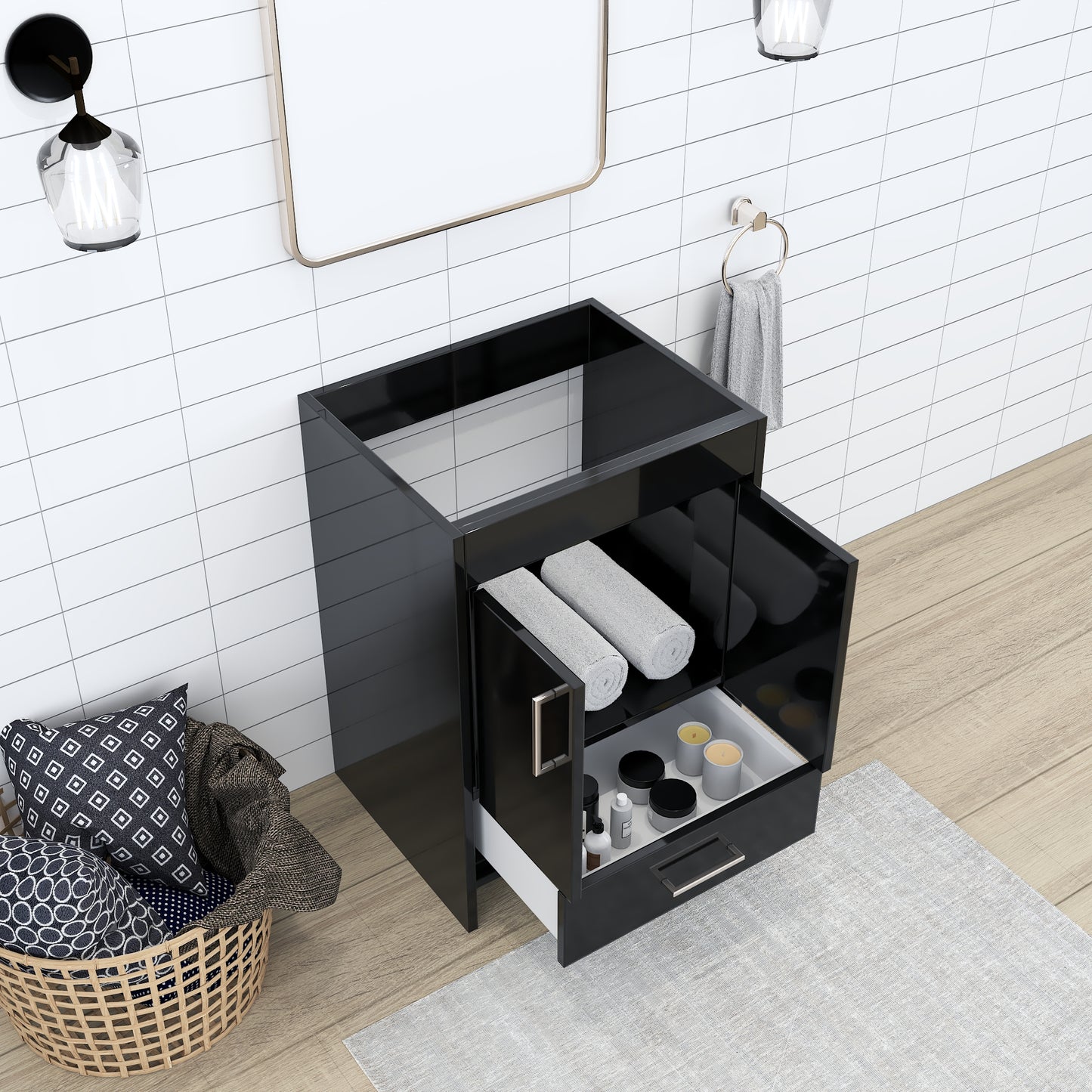 Rio 24" Bathroom Vanity Cabinet Only
