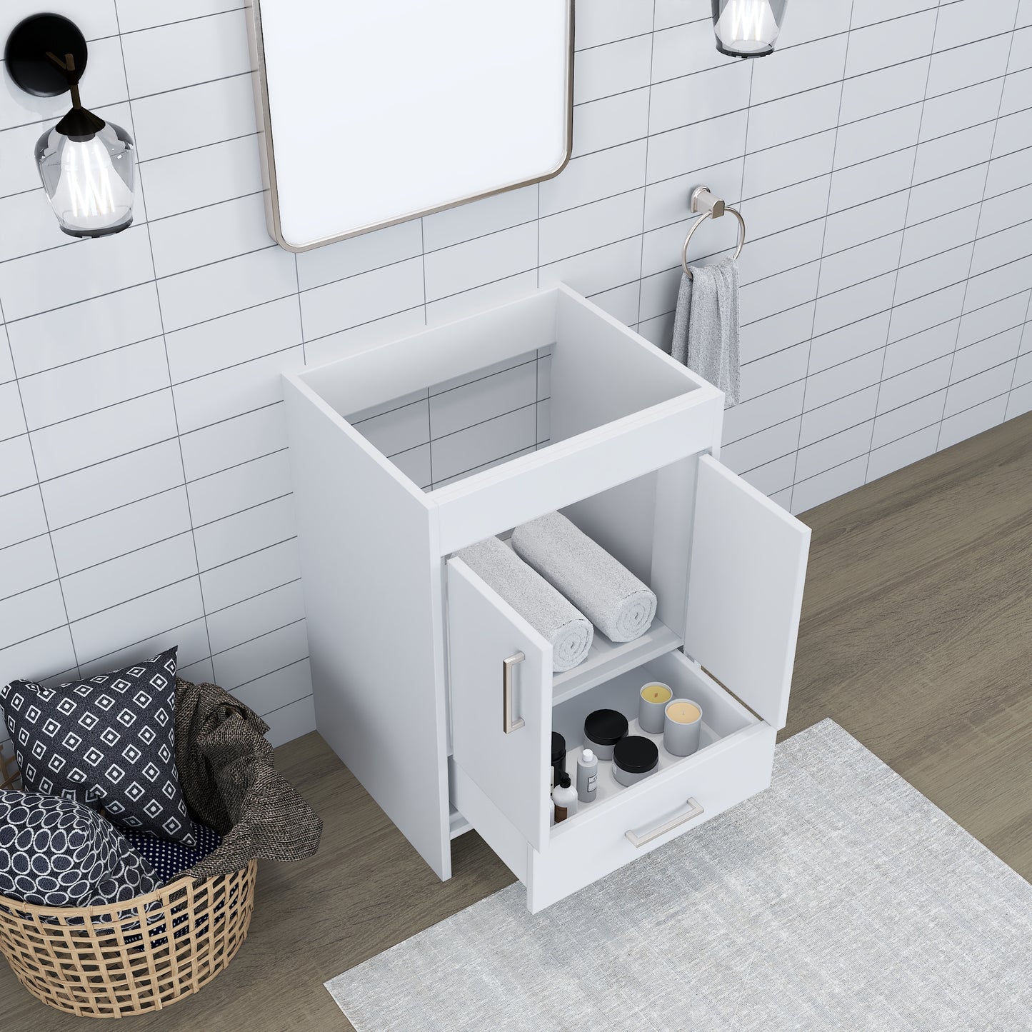 Rio 24" Bathroom Vanity Cabinet Only