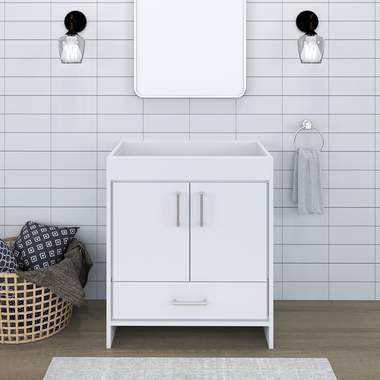 Rio 30" Bathroom Vanity Cabinet Only
