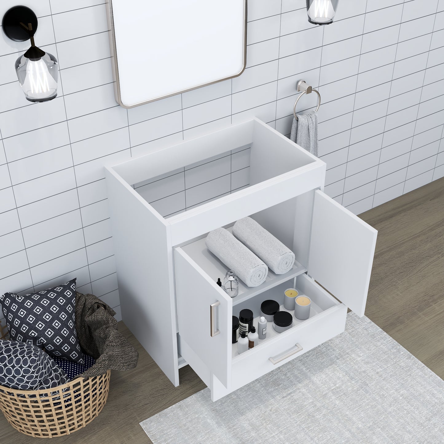 Rio 30" Bathroom Vanity Cabinet Only