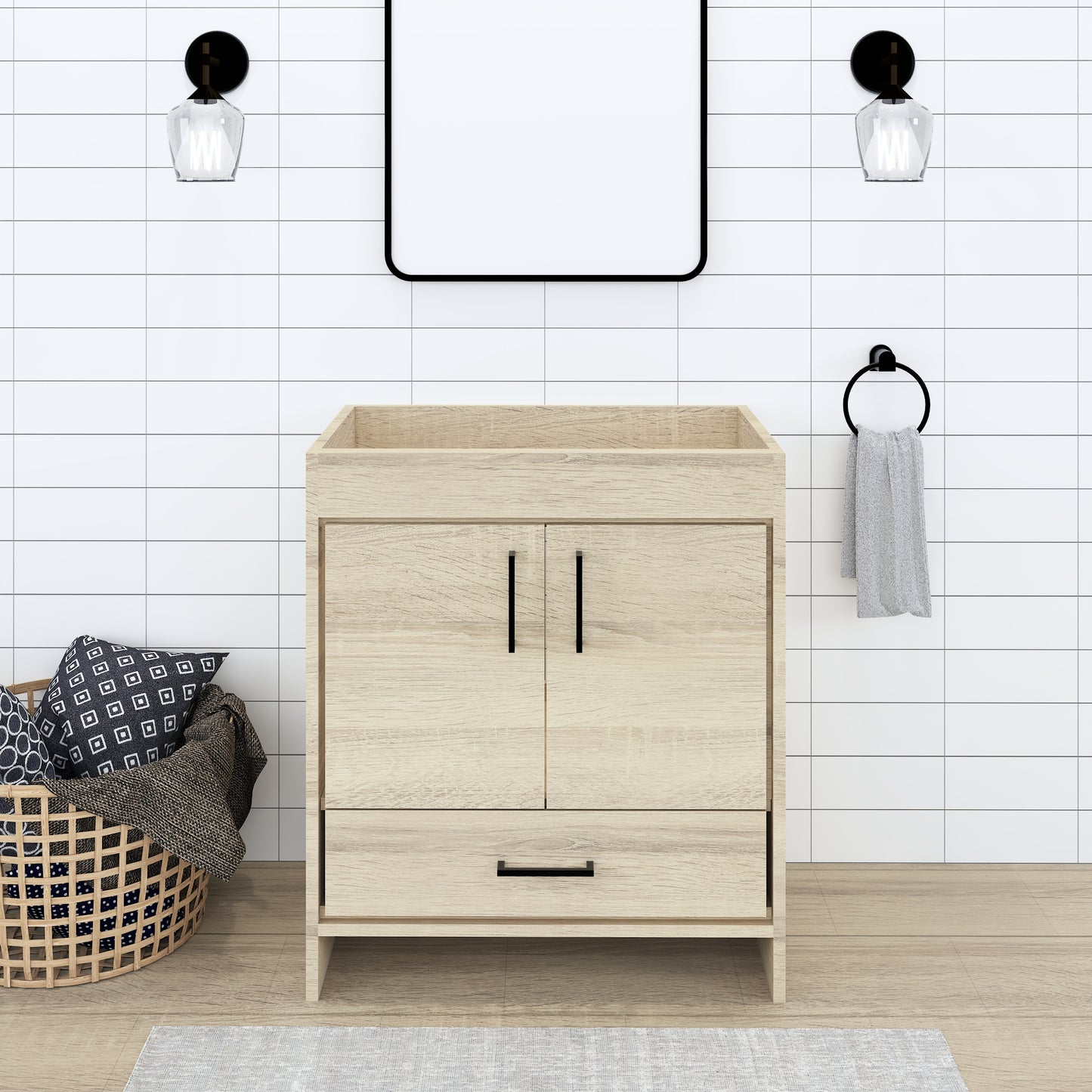Rio 30" Bathroom Vanity Cabinet Only