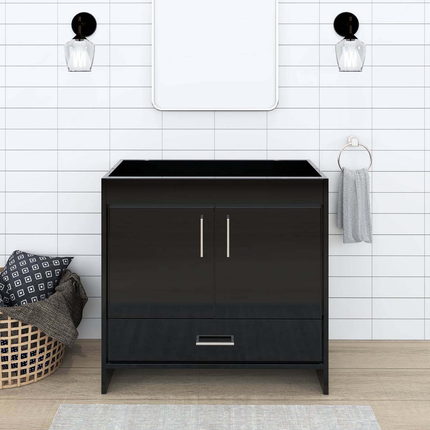 Rio 36" Bathroom Vanity Cabinet Only