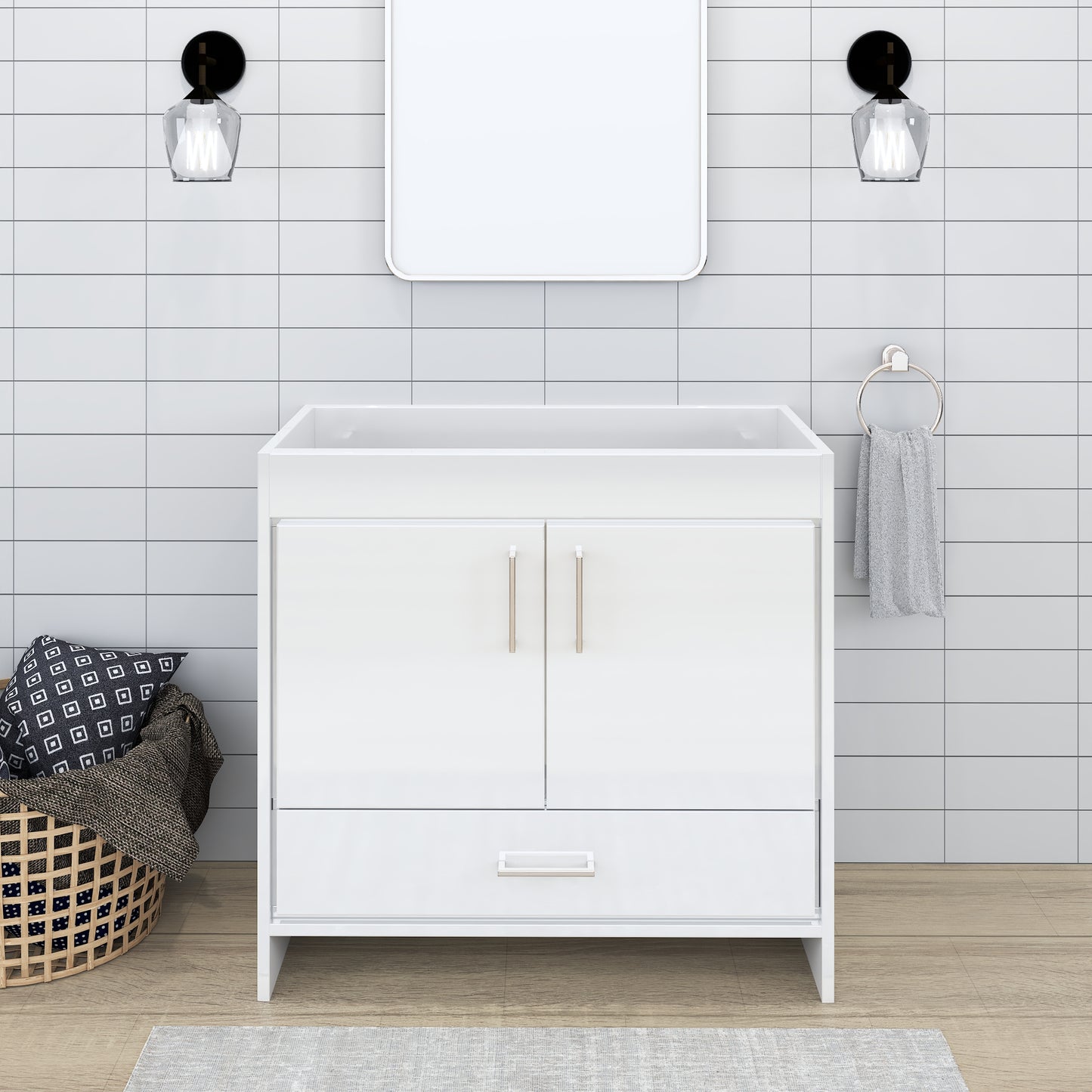 Rio 36" Bathroom Vanity Cabinet Only