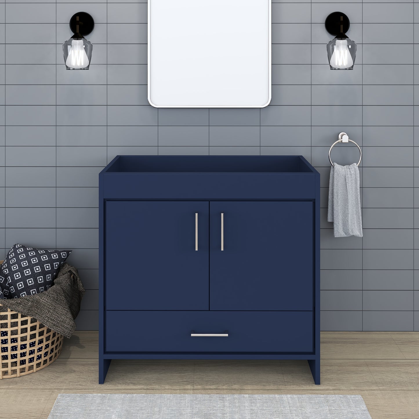 Rio 36" Bathroom Vanity Cabinet Only
