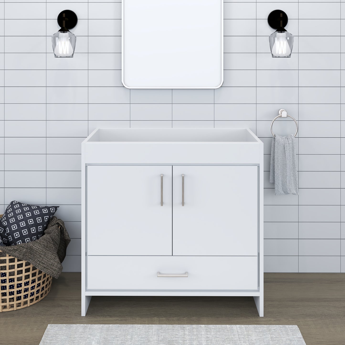 Rio 36" Bathroom Vanity Cabinet Only