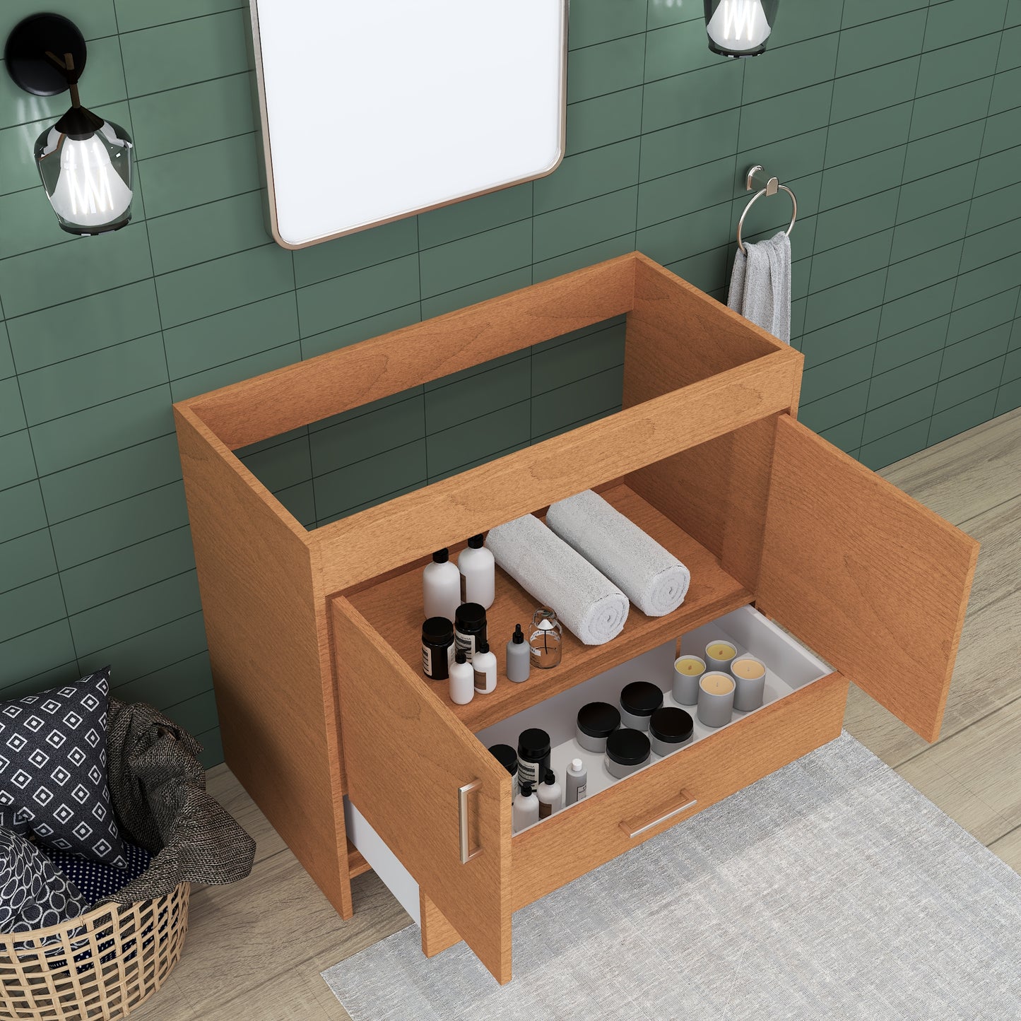 Rio 40" Bathroom Vanity Cabinet Only