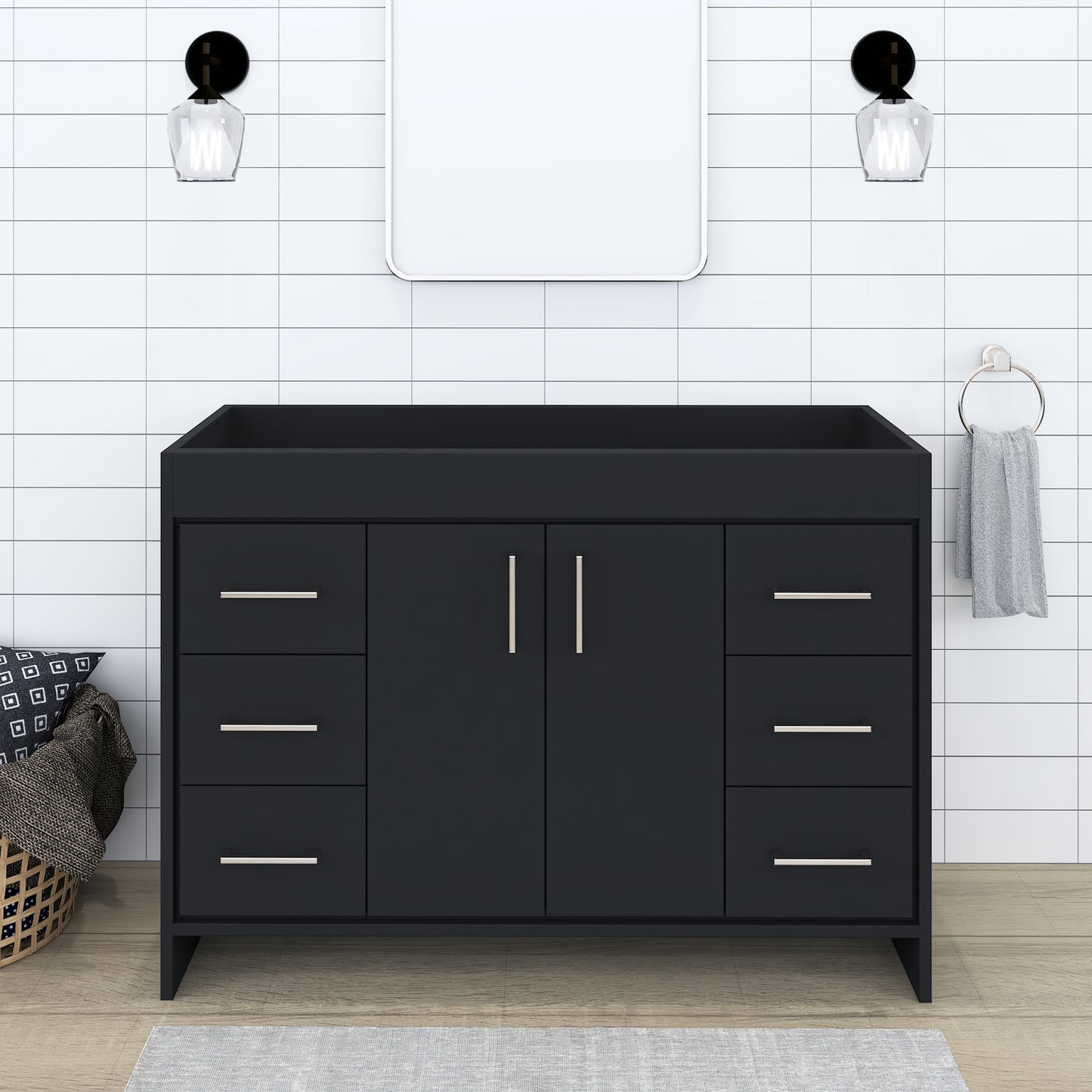 Rio 48" Bathroom Vanity Cabinet Only