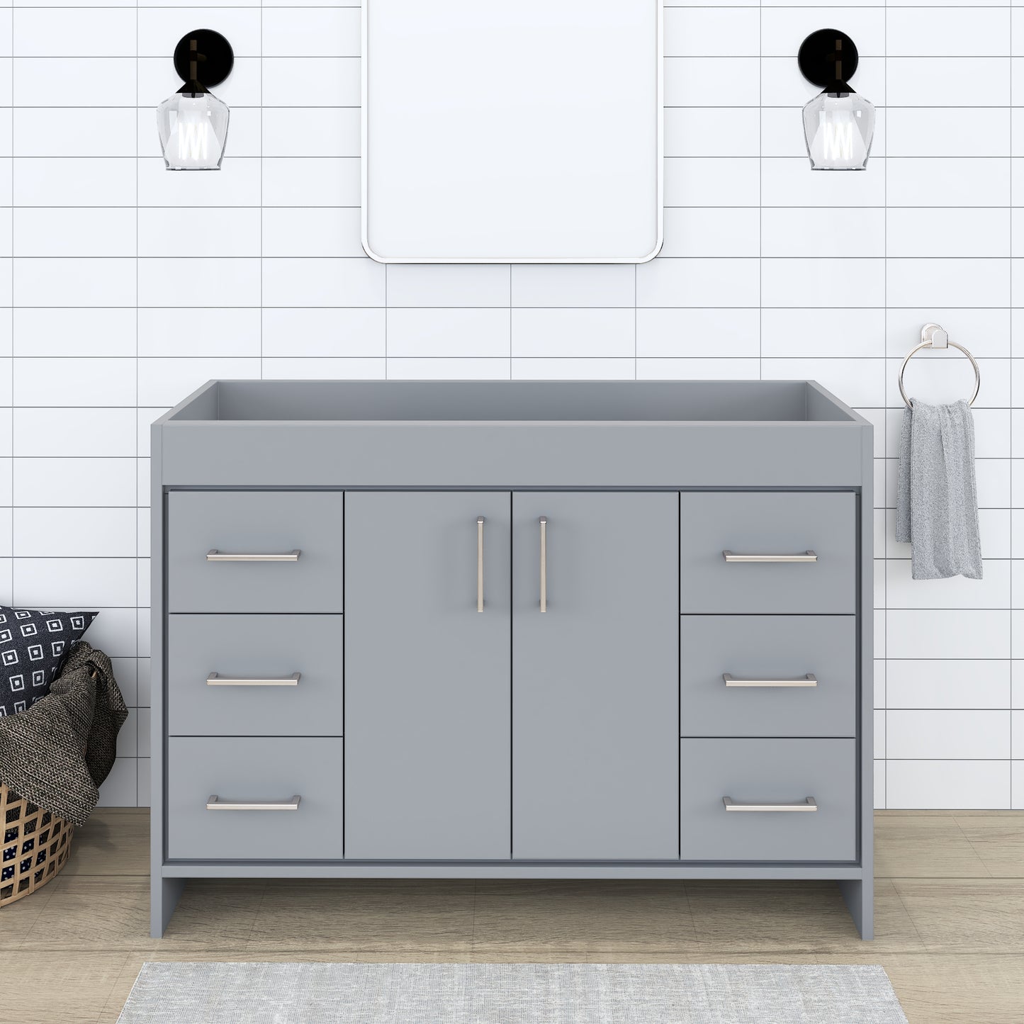 Rio 48" Bathroom Vanity Cabinet Only