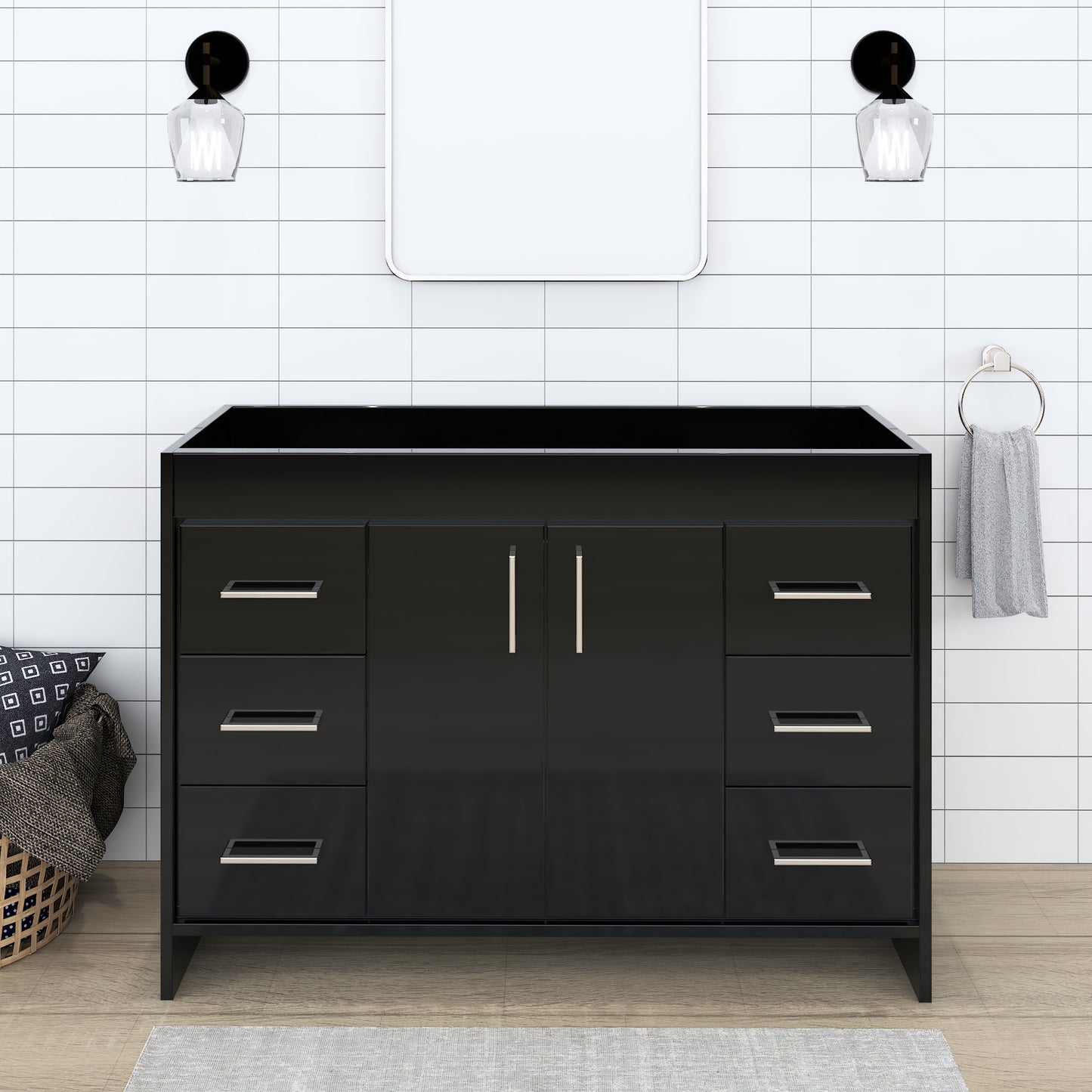Rio 48" Bathroom Vanity Cabinet Only