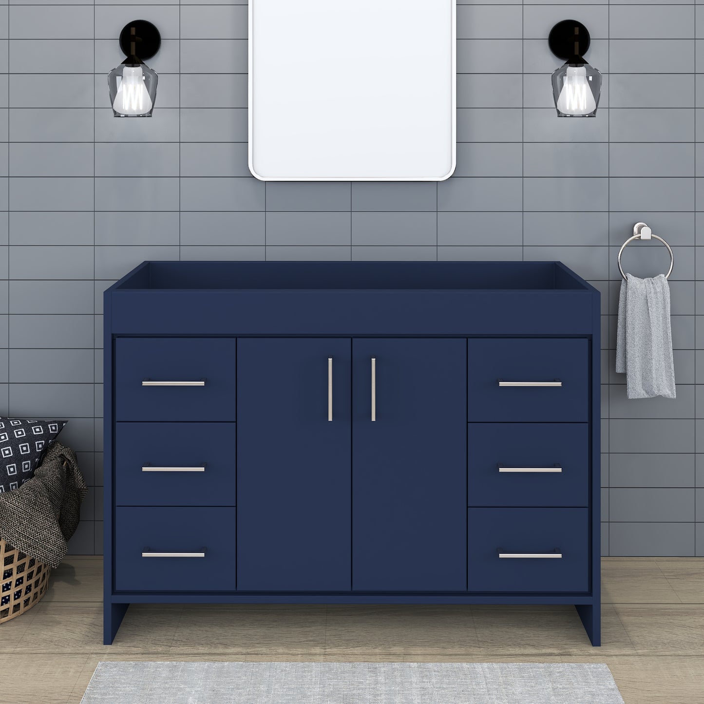 Rio 48" Bathroom Vanity Cabinet Only