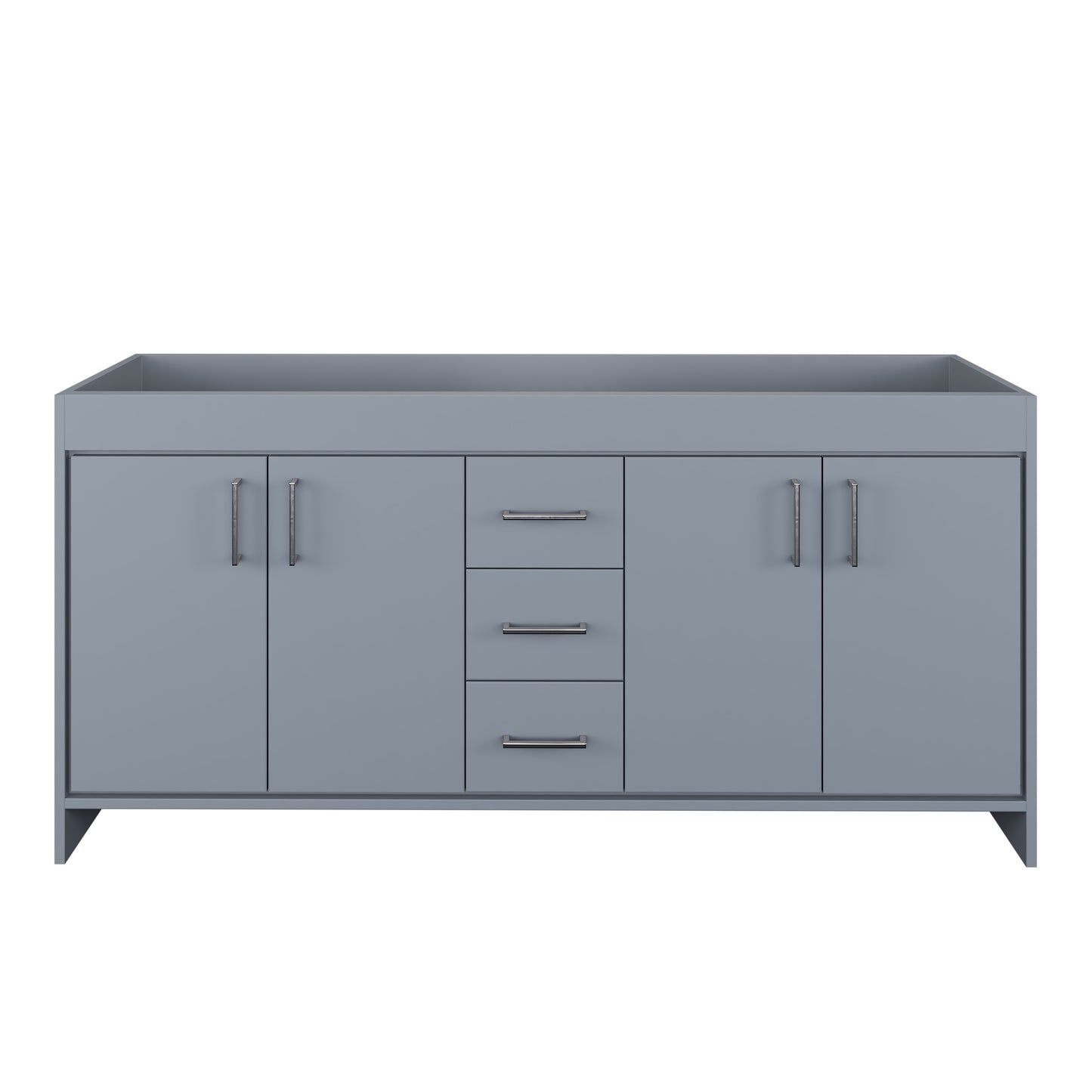 Rio 72" Double Sink Bathroom Vanity Cabinet Only