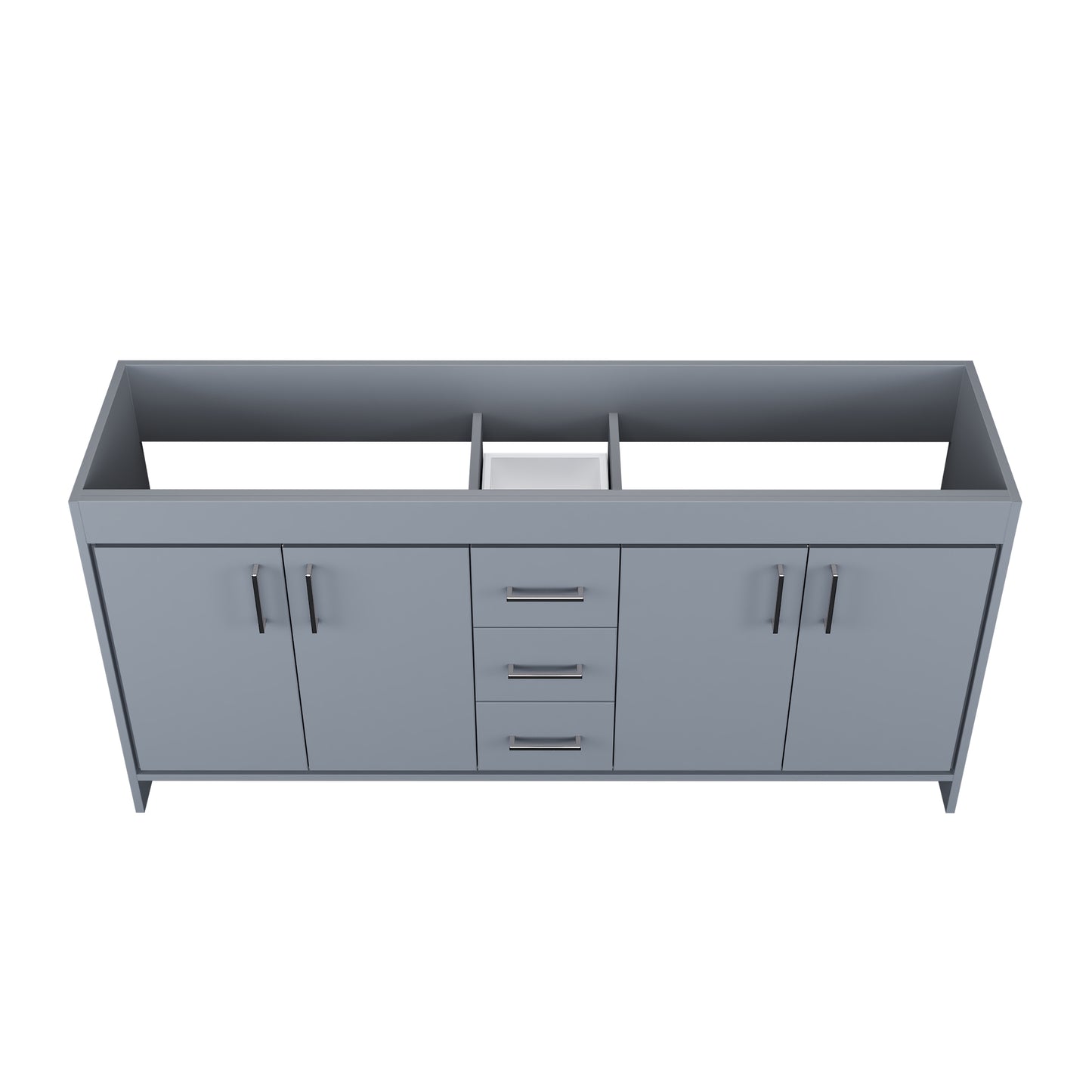 Rio 72" Double Sink Bathroom Vanity Cabinet Only