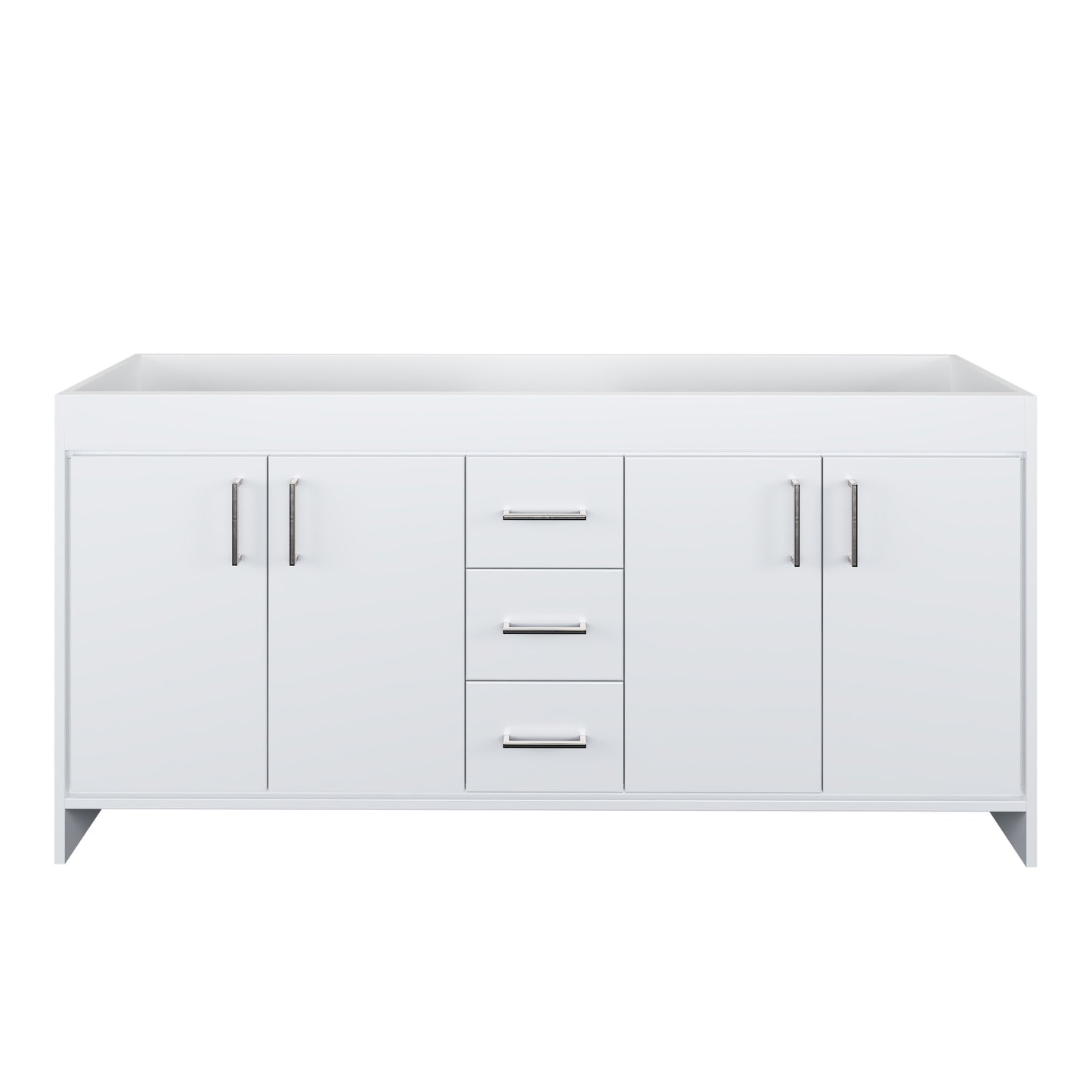 Rio 72" Double Sink Bathroom Vanity Cabinet Only