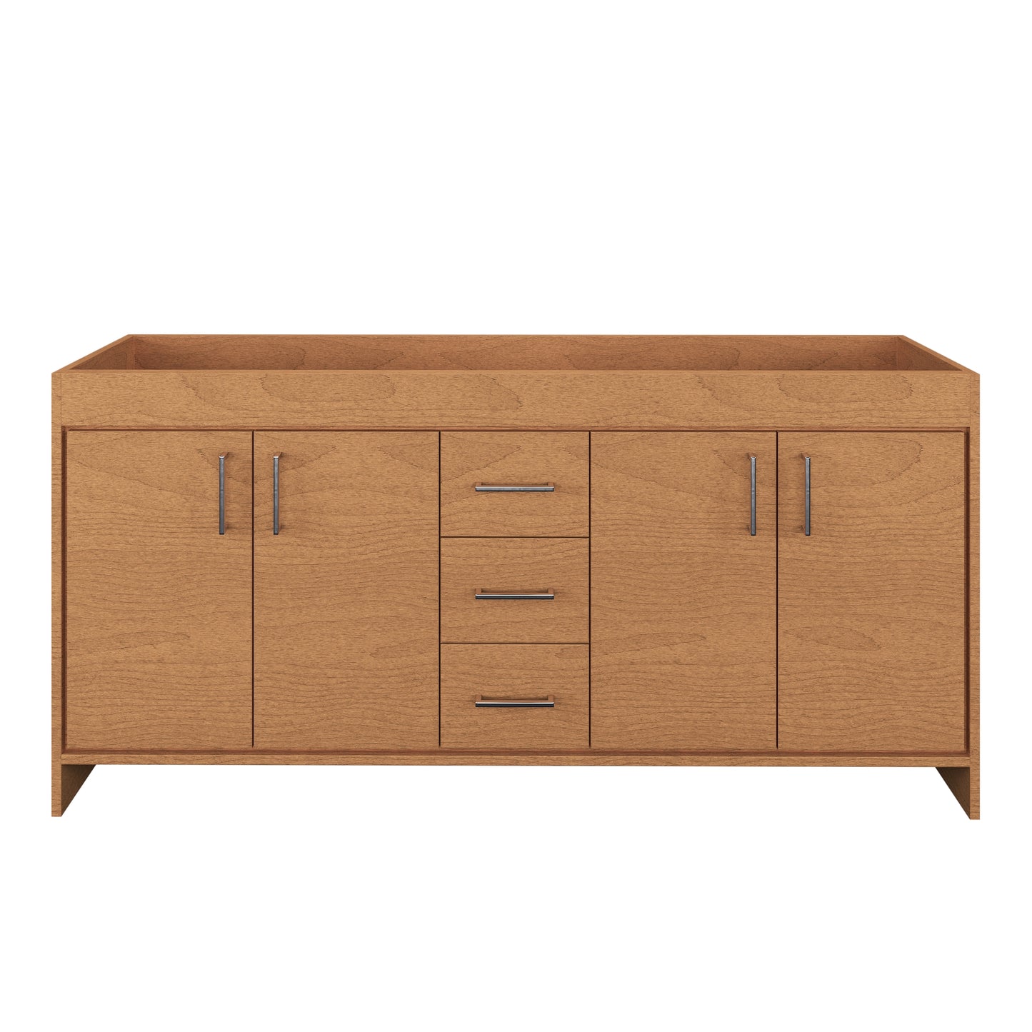 Rio 72" Double Sink Bathroom Vanity Cabinet Only