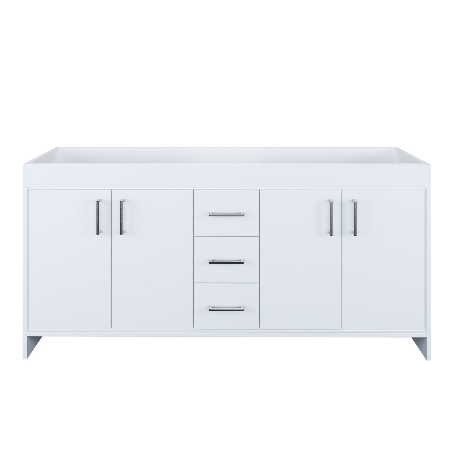 Rio 72" Double Sink Bathroom Vanity Cabinet Only