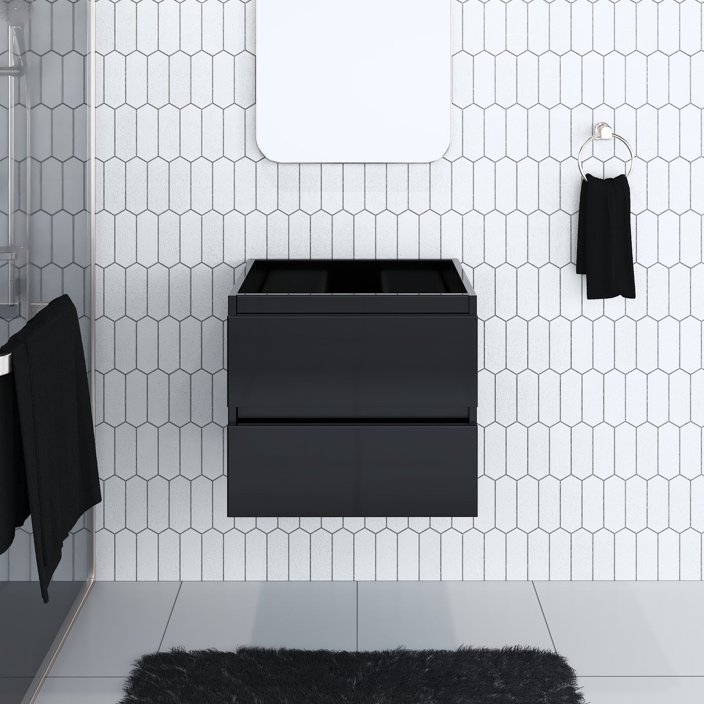 Salt 24" Bathroom Vanity Cabinet Only