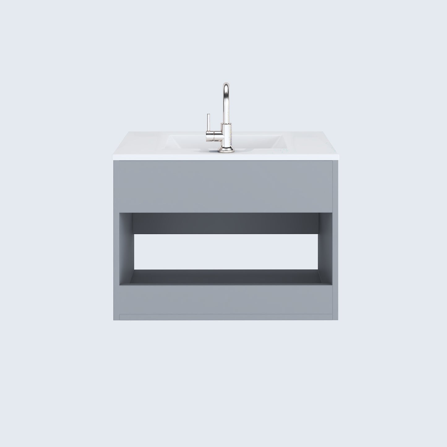 Salt 30" Bathroom Vanity with integrated counter top