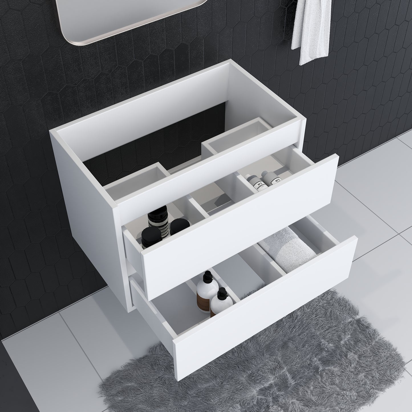 Salt 30" Bathroom Vanity Cabinet Only