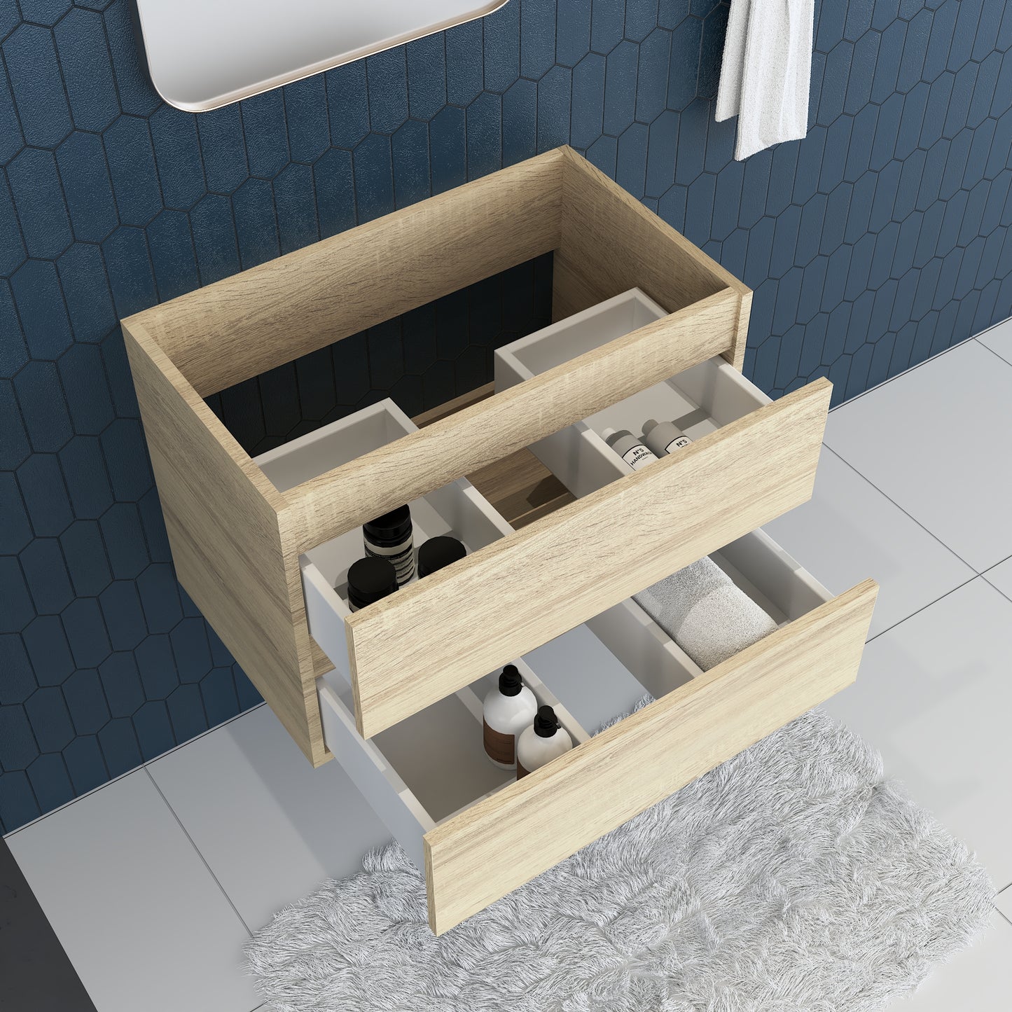 Salt 30" Bathroom Vanity Cabinet Only