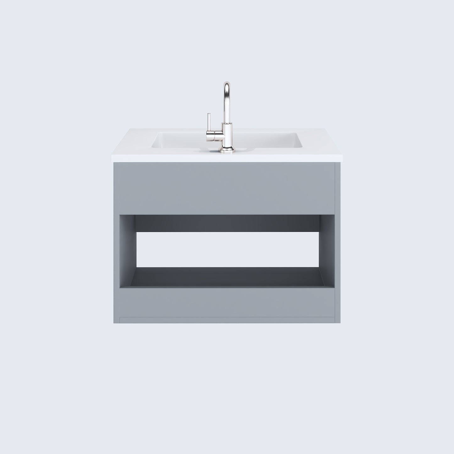 Salt 30" Bathroom Vanity with integrated counter top