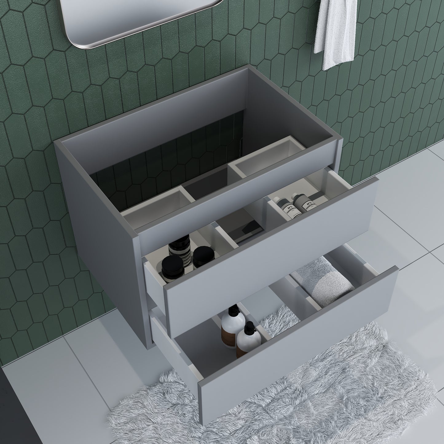 Salt 30" Bathroom Vanity Cabinet Only