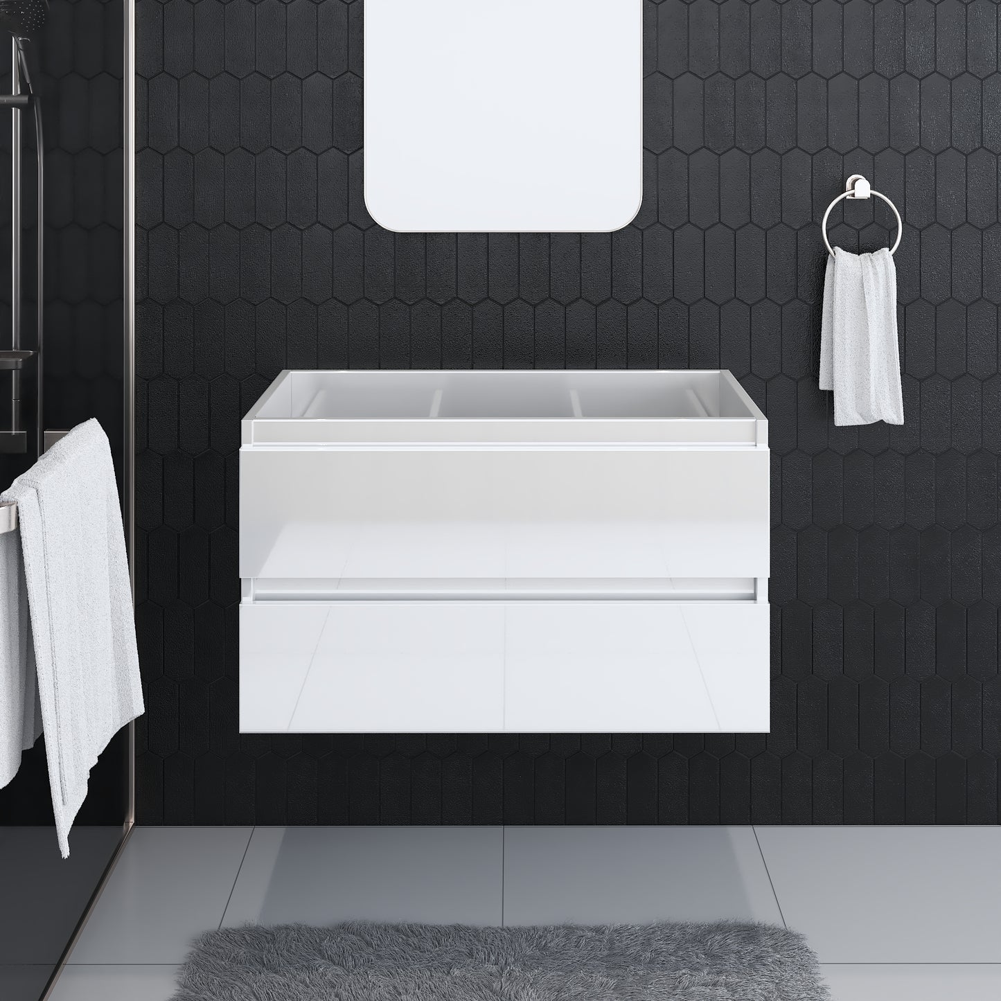 Salt 36" Bathroom Vanity Cabinet Only
