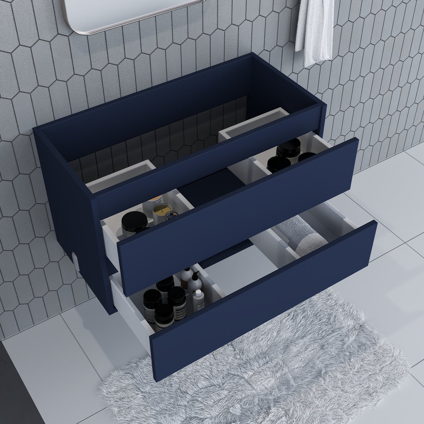Salt 36" Bathroom Vanity Cabinet Only