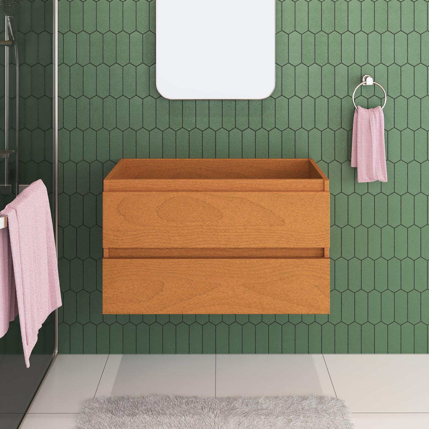 Salt 36" Bathroom Vanity Cabinet Only