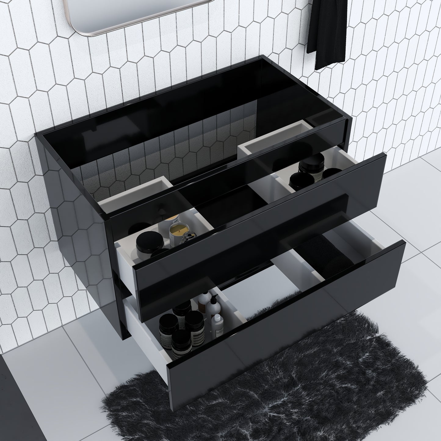 Salt 36" Bathroom Vanity Cabinet Only