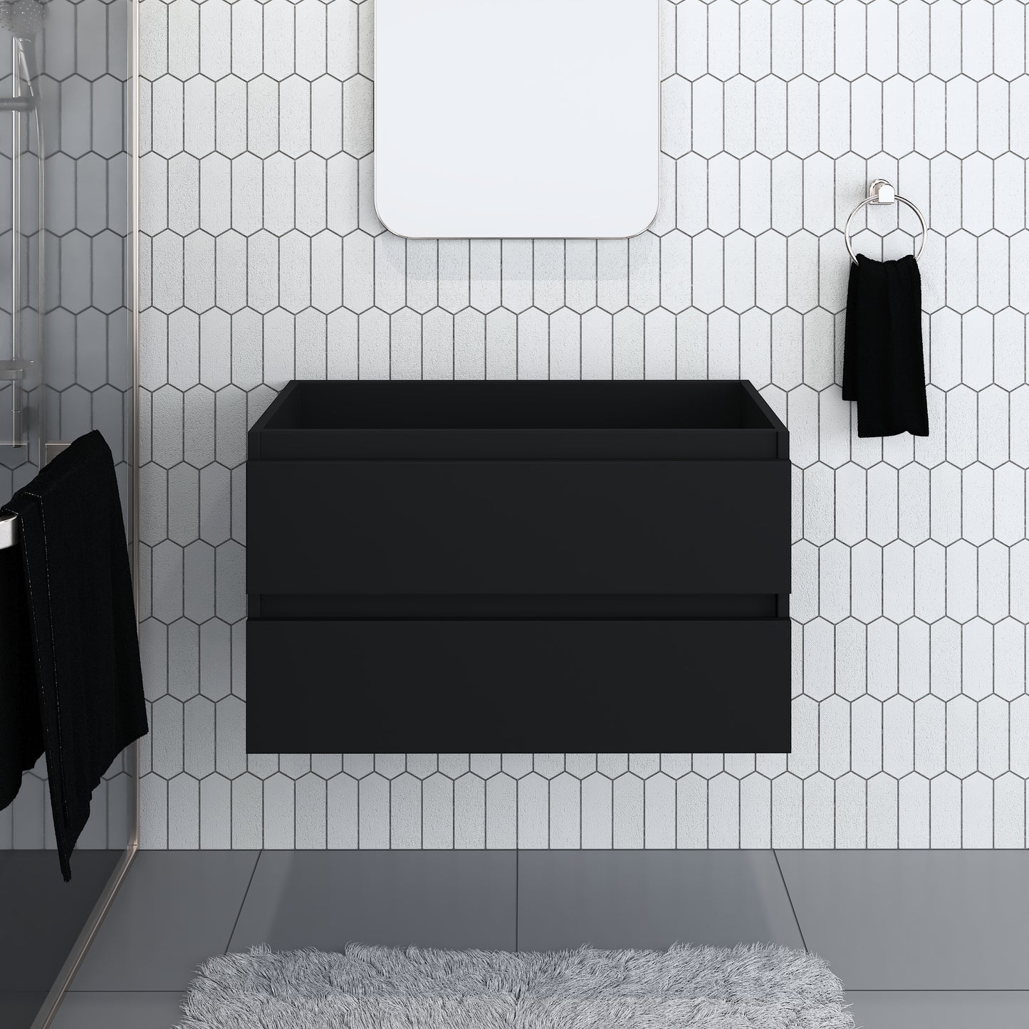 Salt 36" Bathroom Vanity Cabinet Only