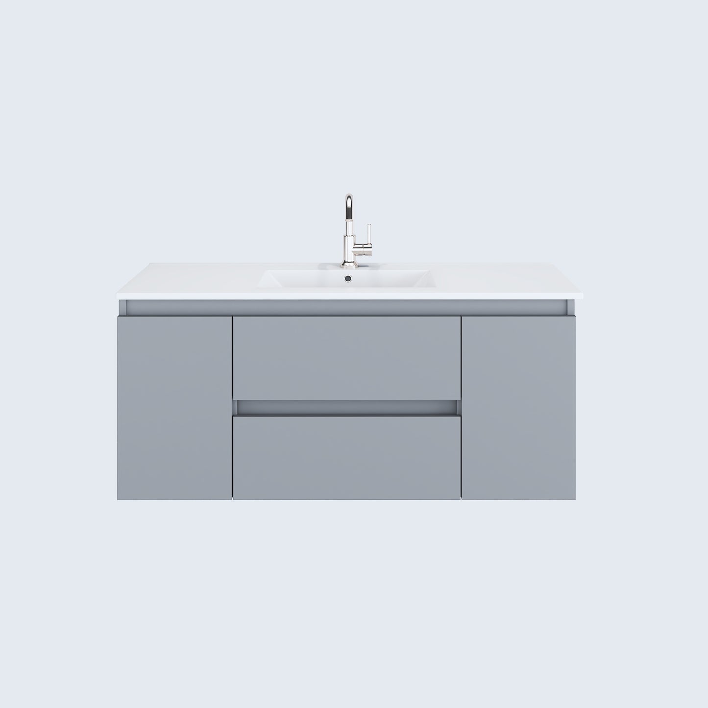 Salt 48" Bathroom Vanity with integrated counter top