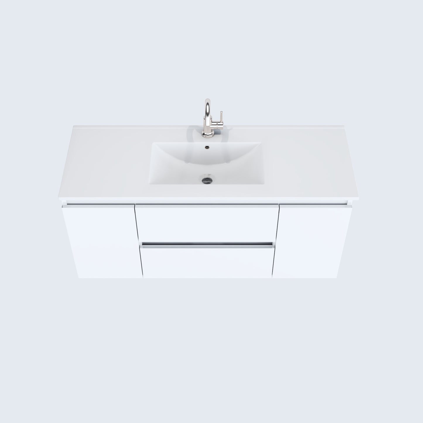 Salt 48" Bathroom Vanity with integrated counter top