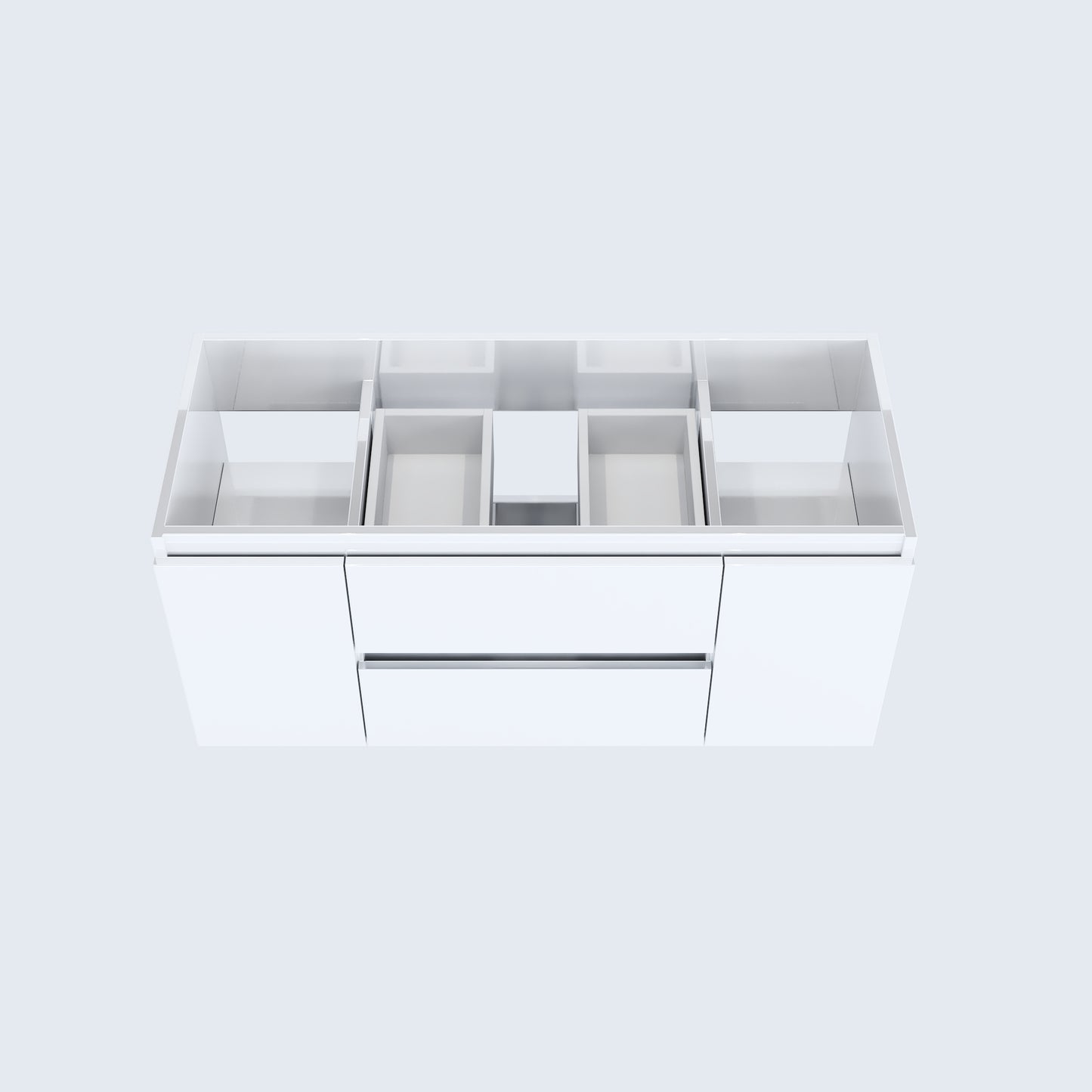 Salt 48" Bathroom Vanity Cabinet Only