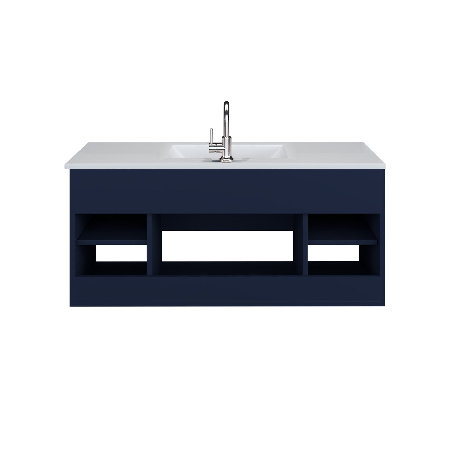 Salt 48" Bathroom Vanity with integrated counter top