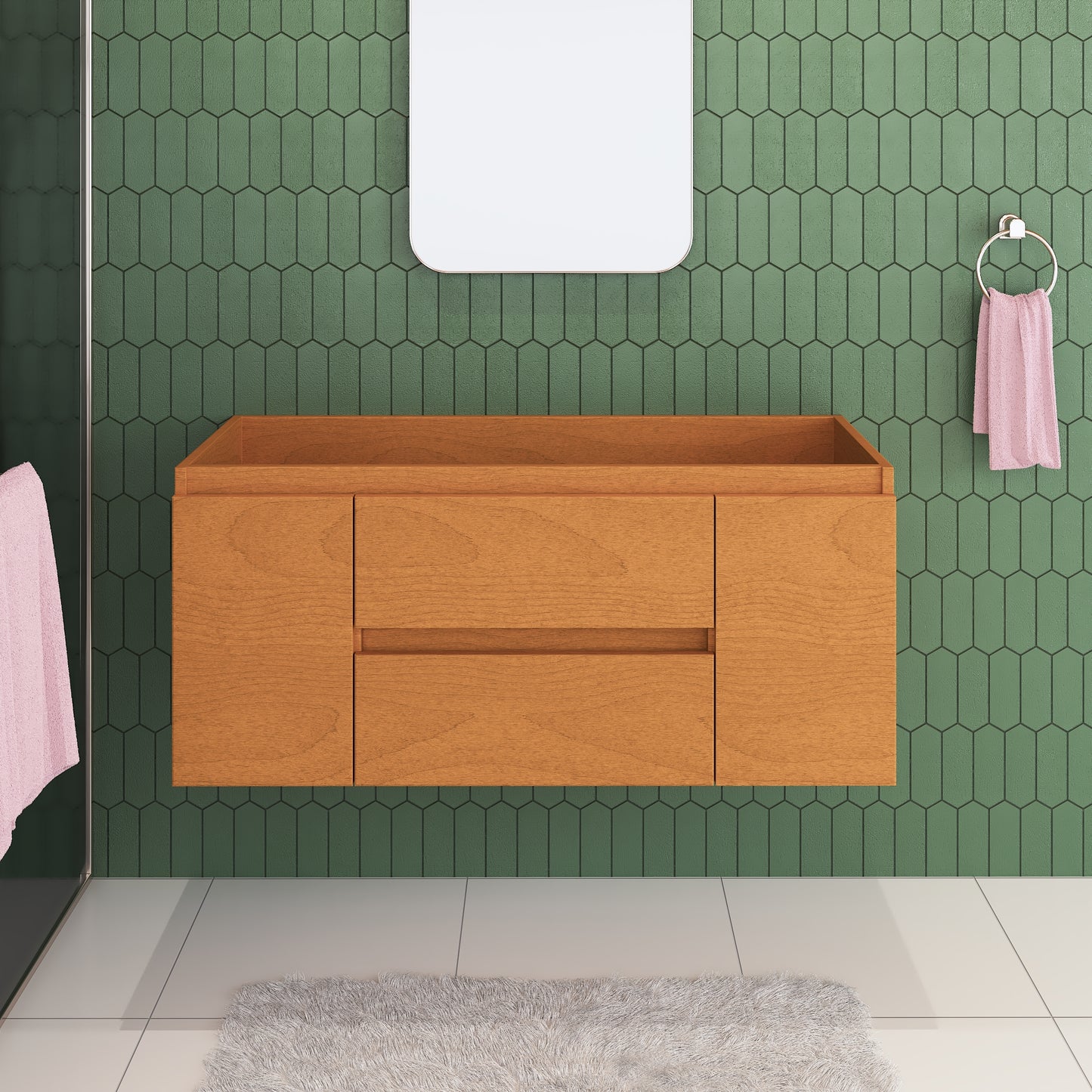 Salt 48" Bathroom Vanity Cabinet Only