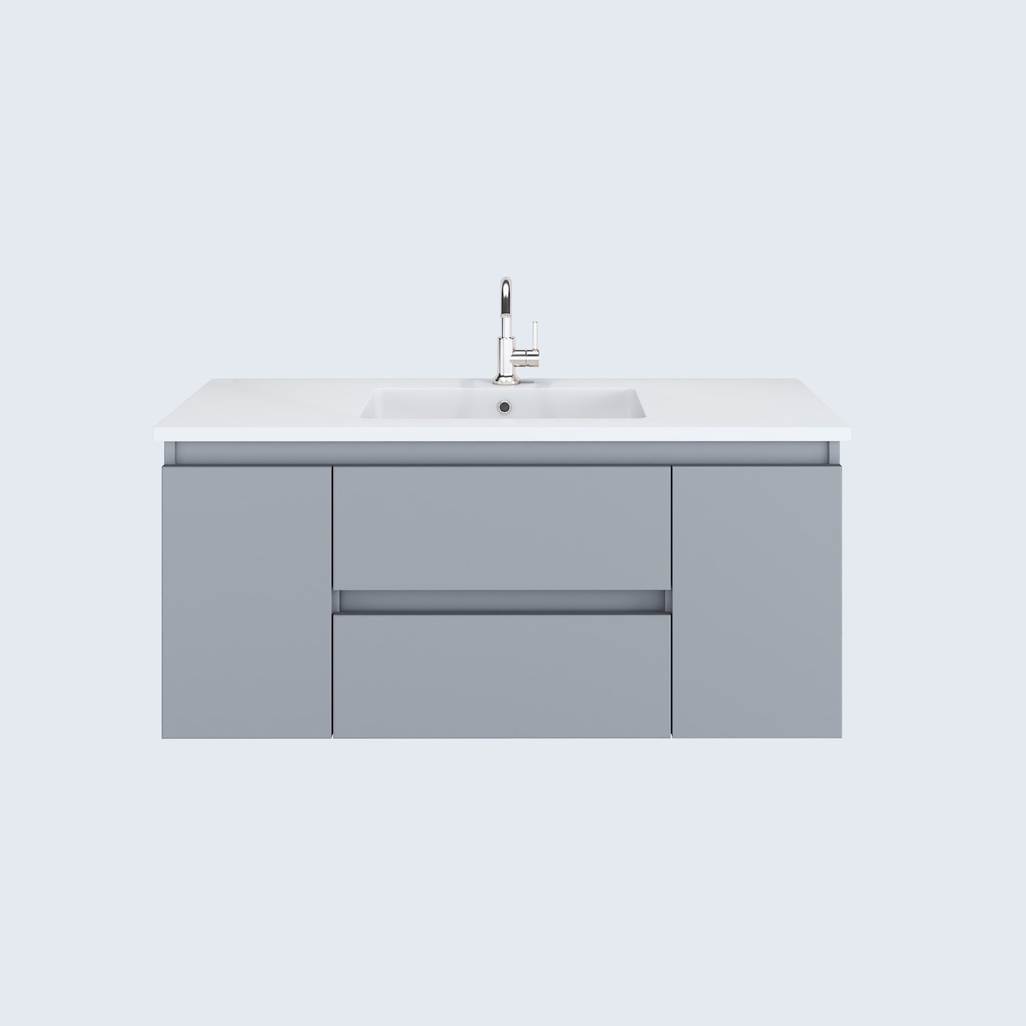 Salt 48" Bathroom Vanity with integrated counter top